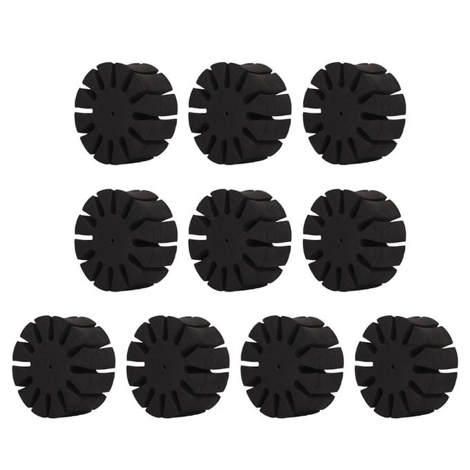 10 stuks ronde pijlenrek PE pijlenscheiderhouder zwart duurzaam accessoire voor boogschieten in de buitenlucht