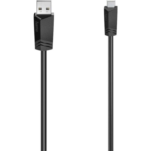 Hama Mini-USB-kabel USB 2.0 480 Mbit/s 1,50 M
