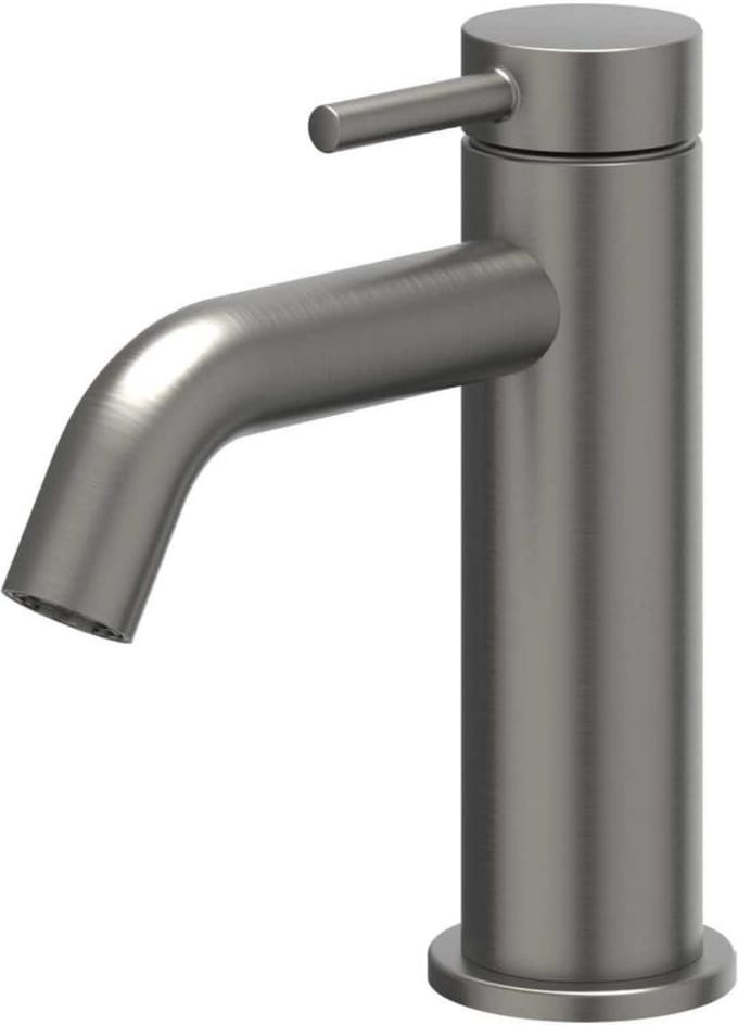 IVY Bond Wastafelkraan - Model S - Geborsteld Metal Black PVD