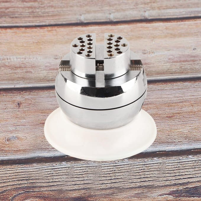Étau de gravure de bijoux, bloc de fixation de base rotative universelle, outil de gravure gray