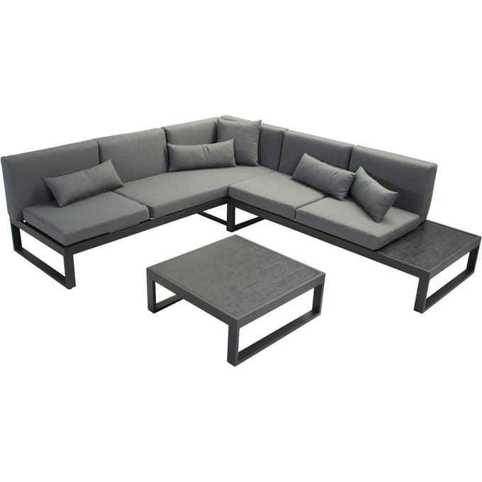 Intergard Aluminium loungeset Malaga 6 personen