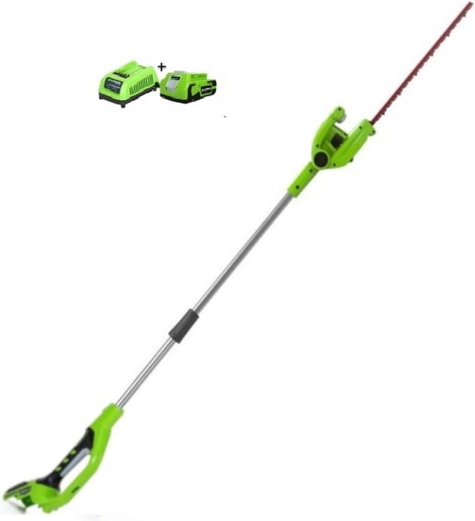 GREENWORKS 24V 2.0Ah accu heggenschaar longreach