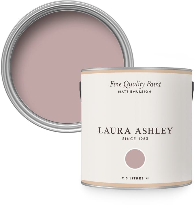 Laura Ashley Muurverf Mat 2.5L Dark Blush Roze