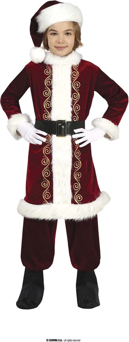 Luxe Santa Kerstman Kind - Jongen