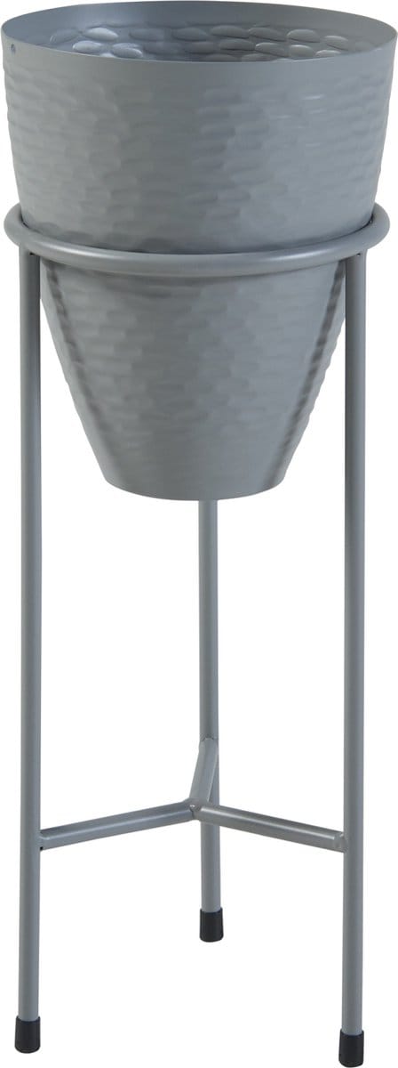 Plantenstandaard Asten 40,5x16 cm grijs [en.casa]