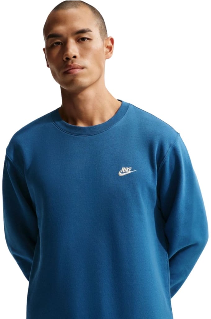 Nike Club Bb Pullover Hoodie Fn3859-476 - Kleur Blauw - Maat M