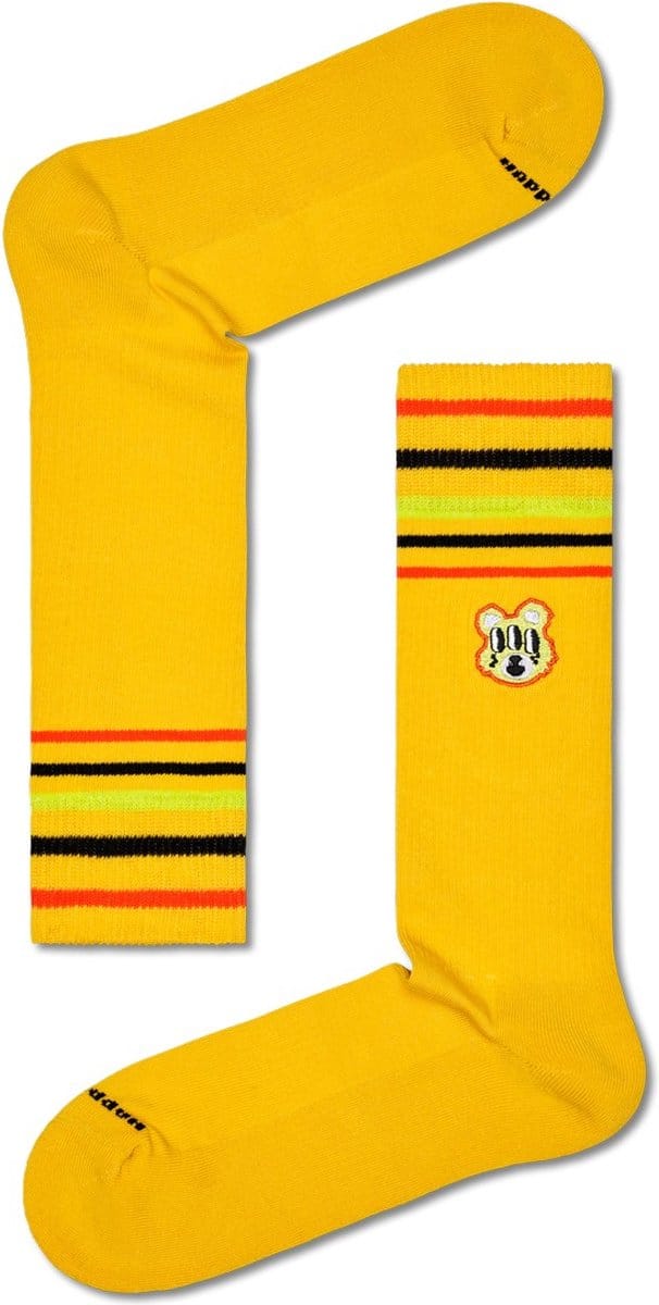 Happy Socks Bear With Me Crew Sock - unisex sokken - Unisex - Maat: 41 - 46