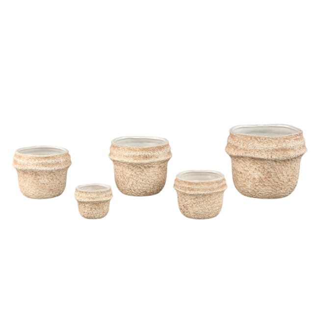 PTMD - Pot Mauvi - Beige - 19.5x19.5x17cm