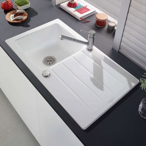 Villeroy & Boch Architectura 50 inset sink, drain with eccentric actuation, reversible 335002R1