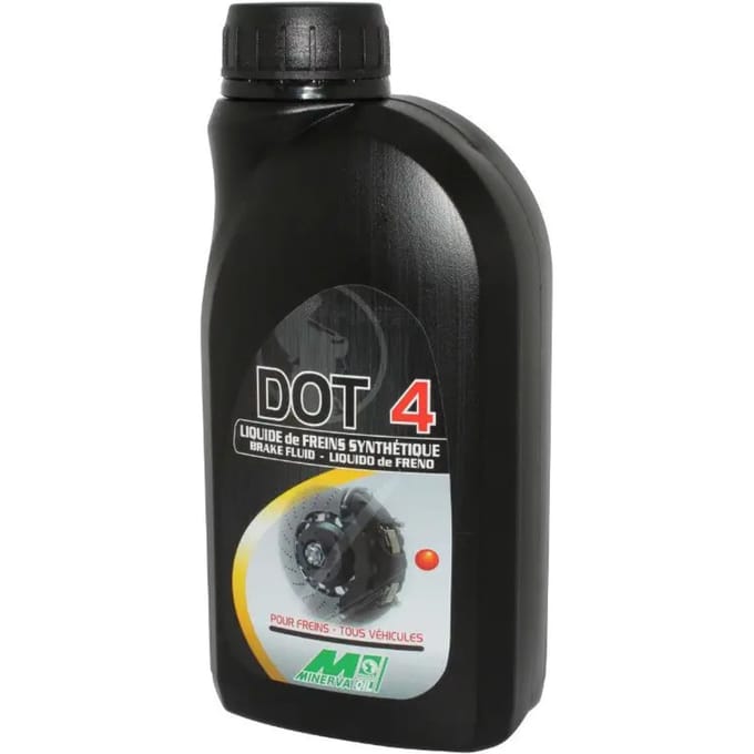 Rem- en koppelingsvloeistof Minerva Oil Dot 4+ 100%