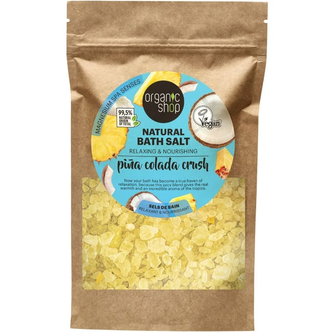 Organic Shop Pina Colada Crush Natural Bath Salt 500 g