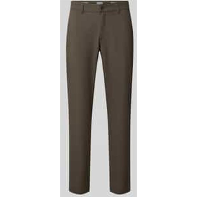 Recht broek met viscose model 'Phil P'