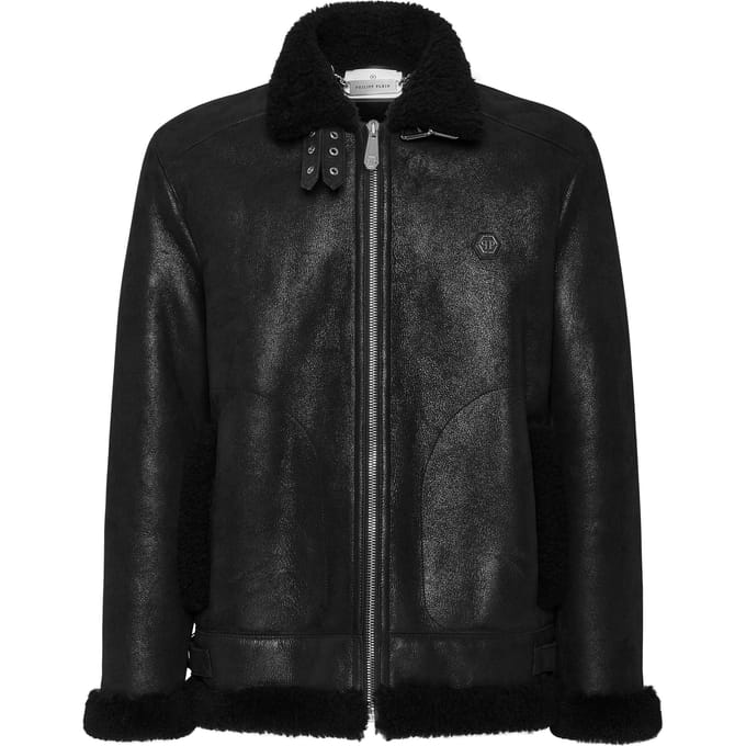Leren Fitted Biker