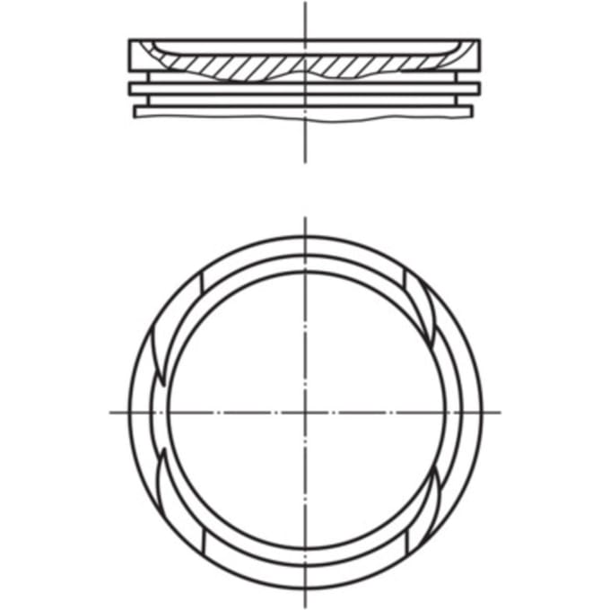 Zuiger MAHLE 010 05 02