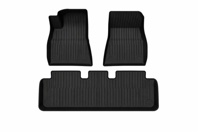 Automatten Tesla Model 3 2019+ Interieurmatten Rubber Ecoline Accessoires