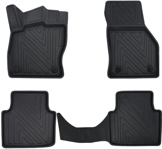 Rubbermatten Skoda Superb 2015-2023 (complete set) - Premium carbonlook