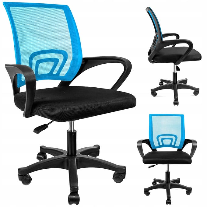 SMART stoel zwart/turquoise