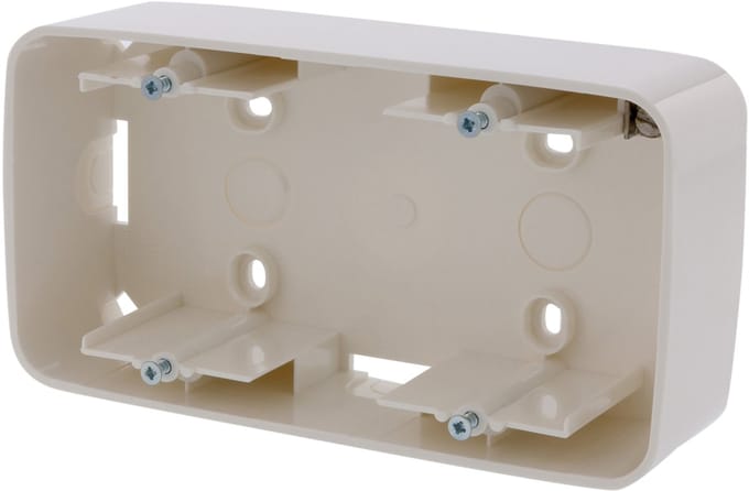 Busch-Jaeger Reflex opbouwraam - opbouw - 2-voudig - polarwit