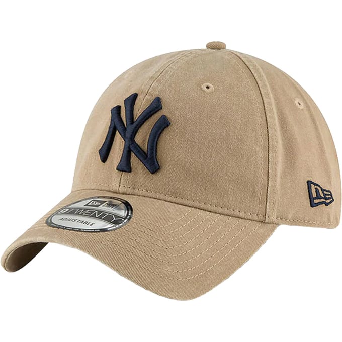 New Era NY Yankees Cap Washed Kaki - Maat - Heren - Petten
