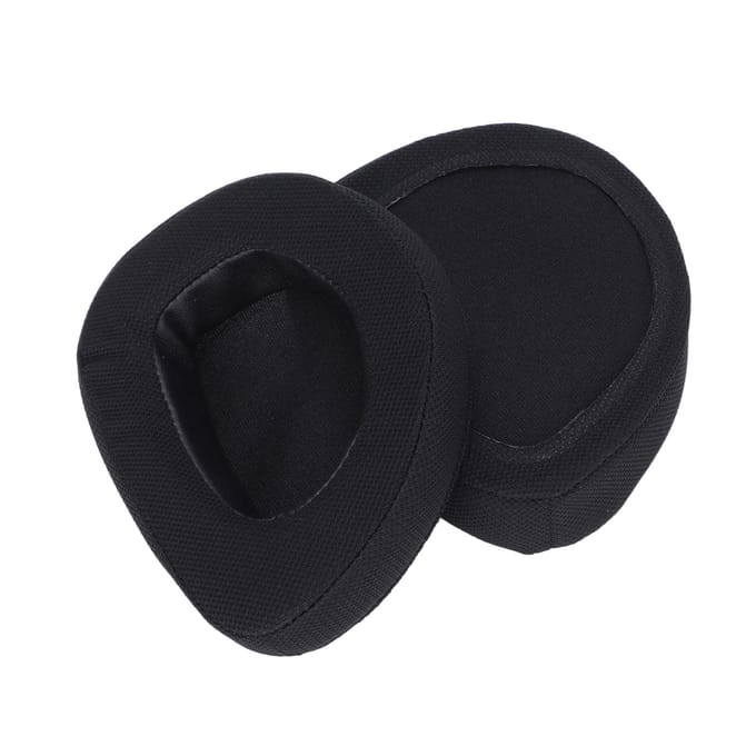 Pour ASUS ROG Theta Coussinets d'Oreilles de Remplacement Ventilés Confortables Housse de Coussin d'Oreille pour Casque black