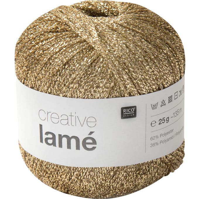 Rico Design Creative Lamé - Goud
