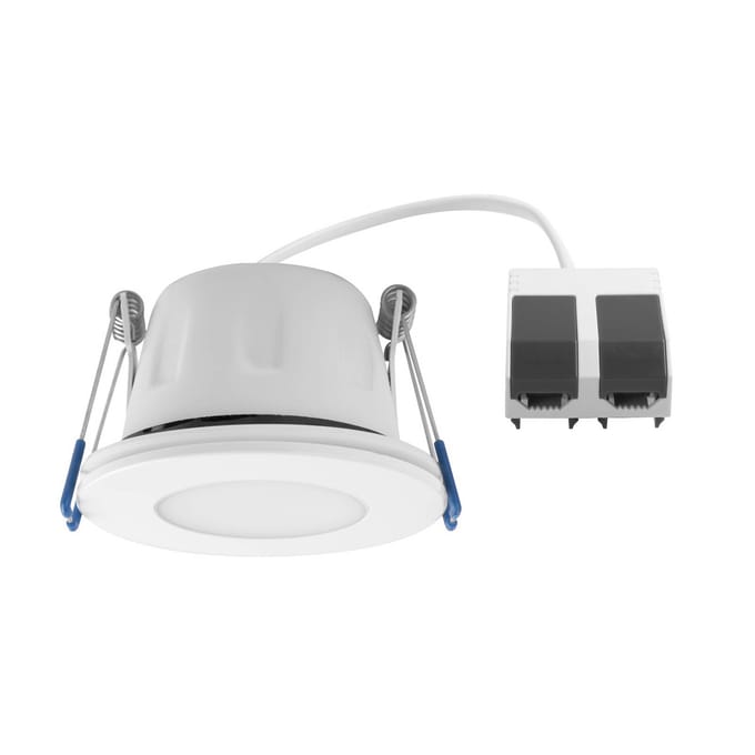 MEGAMAN LED inbouwspot Tego Slim, 2.800 K, wit, IP65