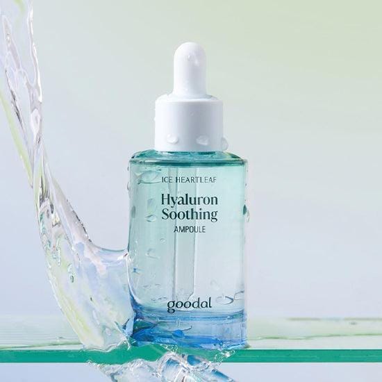 [goodal] Ice Heartleaf Hyaluron Soothing Ampoule 50ml white
