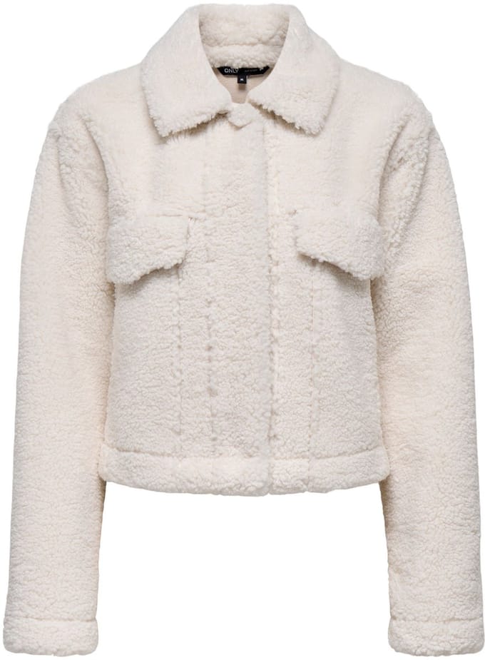 ONLY - ONLLILI SHORT TEDDY JACKET OTW - Meisjes - Gewatteerde jassen