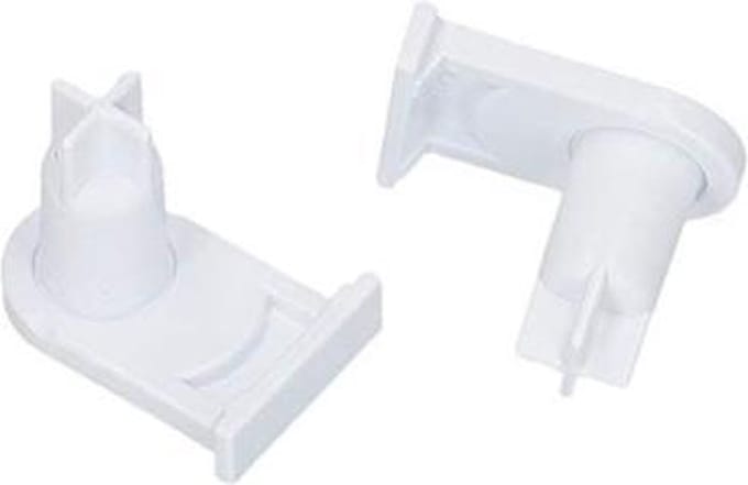 2st - Bus van scharnier koelkast - geschikt voor Bosch Balay Neff Constructa Miele Dedietrich Siemens - 00169301 - 2 STUKS -