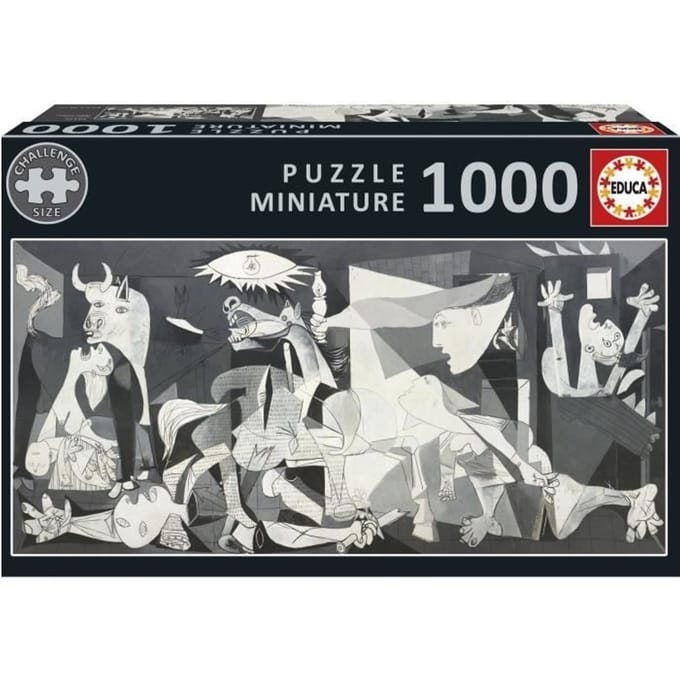 Puzzle - EDUCA - Guernica, P. Picasso  Miniature  - 1000 pièces