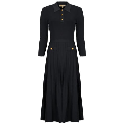 Lange Jurk MICHAEL Michael Kors POLO FLARE MIDI DRESS