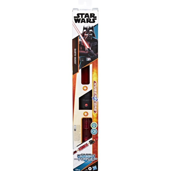Star Wars Lightsaber Forge Kyber Core Darth Vader, rode aanpasbare elektronische lightsaber