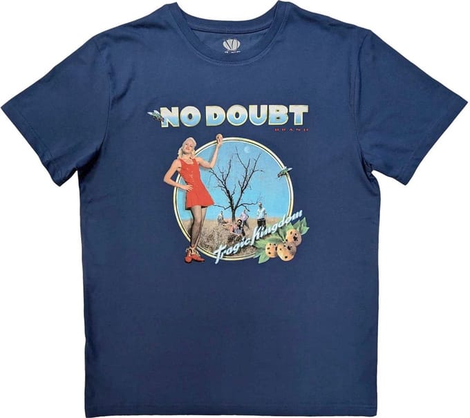 No Doubt - Tragic Kingdom Heren T-shirt - M - Blauw