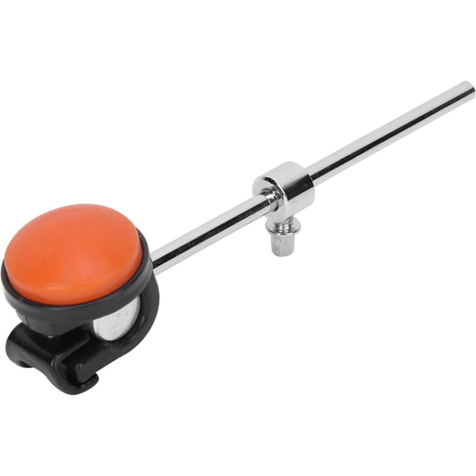 Basdrum Beater Hamer Rood Siliconen Hoofd Metaal Plastic Slaginstrument Accessoires orange