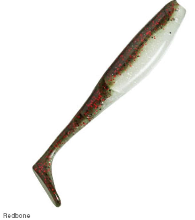 Zman Soft Lure Geurende PaddlerZ 4 Inch 5/Pack Rood Bot (8200)