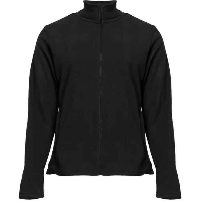Damesfleece met rits Black & Match Grizzly