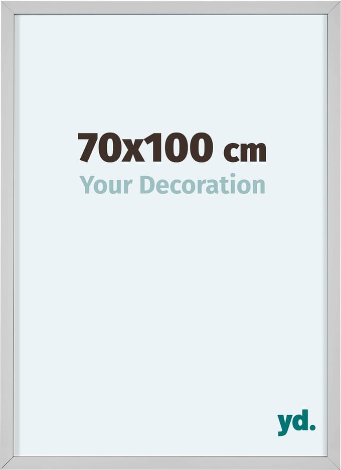 Your Decoration - Fotolijst 70x100 cm - Aluminium - Wit - Virginia