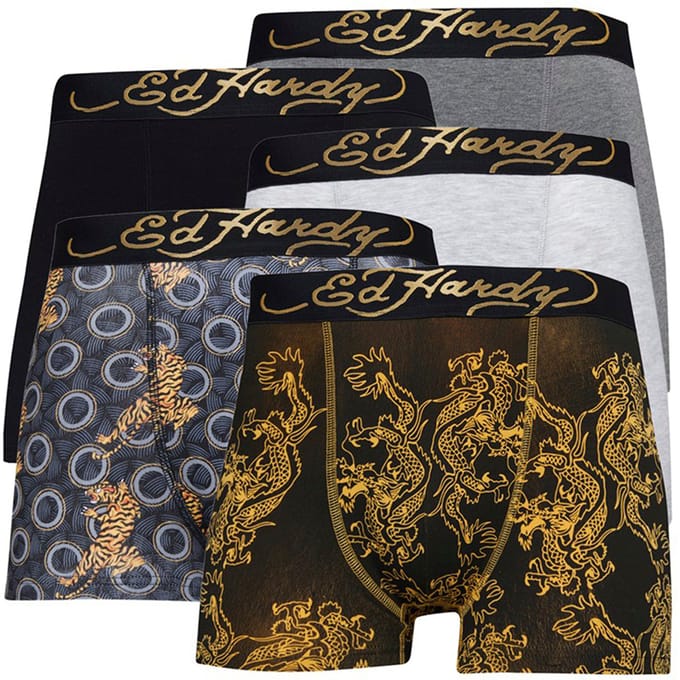 5-Pack Heren Katoenen Ademend Boxers Ondergoed - Carno Collectie