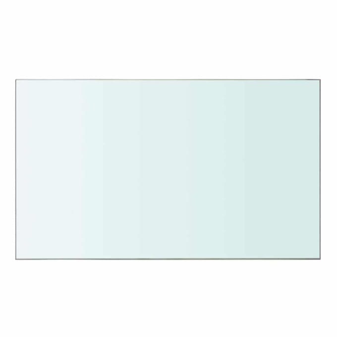 vidaXL - Schappen - 2 - st - 50x30 - cm - glas - transparant