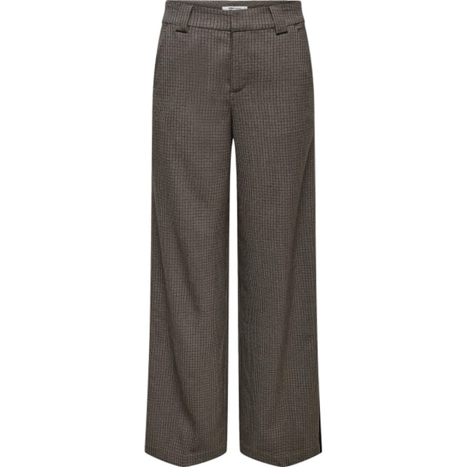 Only Onlalvia life mw wide panel pant tlr toasted cocon