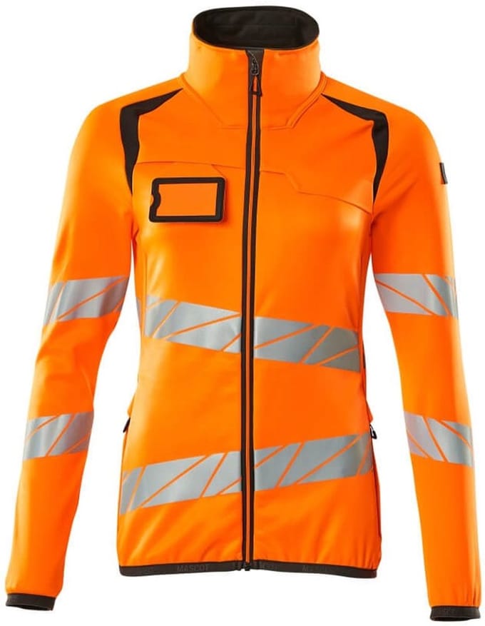 Mascot Accelerate Safe Fleecetrui met rits 19153-315 - hi-vis oranje/donkerantraciet - L
