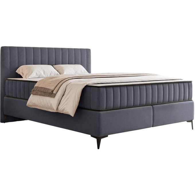 Boxspring Simone 180x200 cm fluweel met opbergruimte | NADUVI Collection