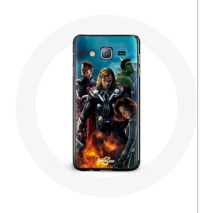 Case voor Samsung galaxy J3 Avengers superheldenfilm