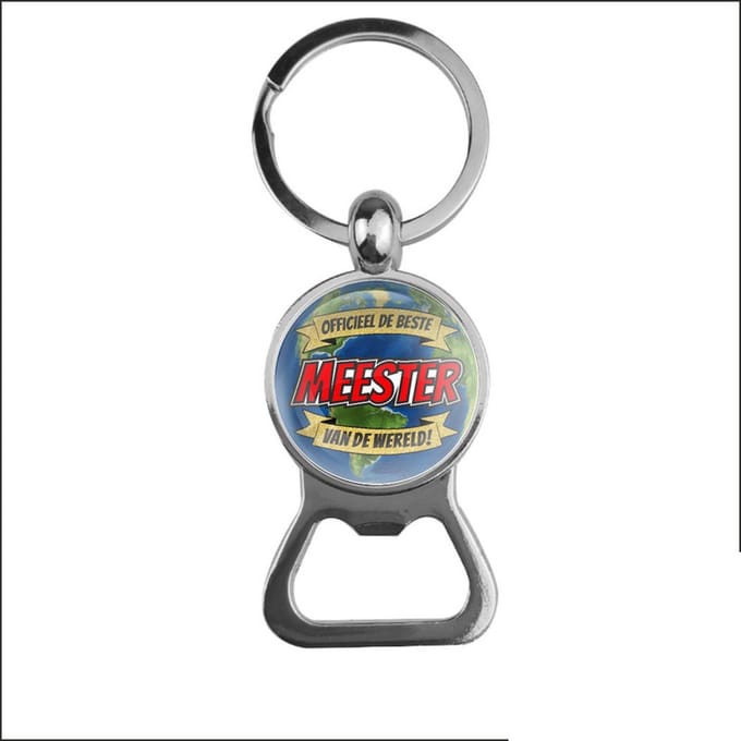 Bieropener Glas - Officieel De Beste Meester Van De Wereld