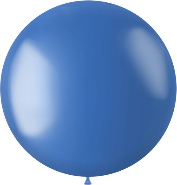 Ballon XL Radiant Royal Blue Metallic - 78 cm