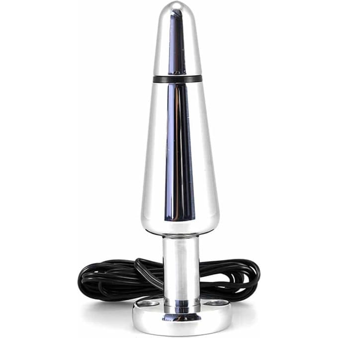 Rimba Electro Sex Buttplug bi-polair (140 mm)
