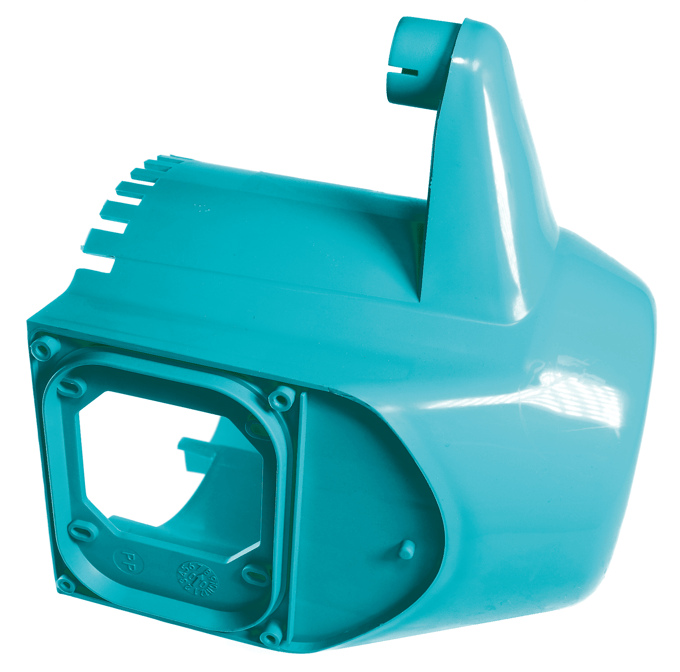 Huis, turquoise