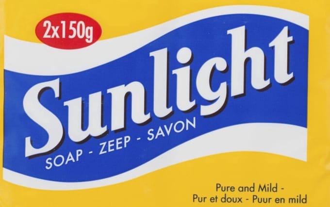 Sunlight - Zeeptablet - Puur en mild - 2x150g