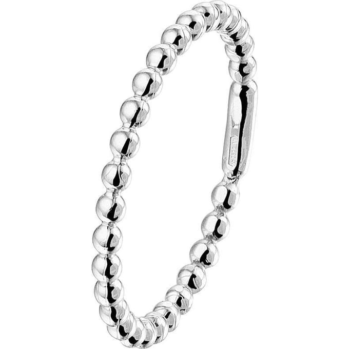Sparkle14 Aanschuifring Bolletjes Dames - maat 50