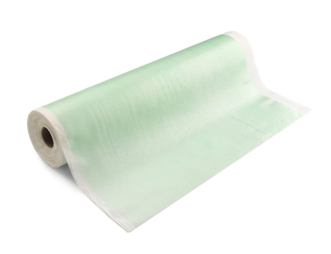 Profistar Plastyrol op rol, 71 sheets wit groen 50x70cm